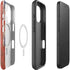 Hawaiian Flag Dark Wood iPhone 16 Plus Magsafe Impact Case